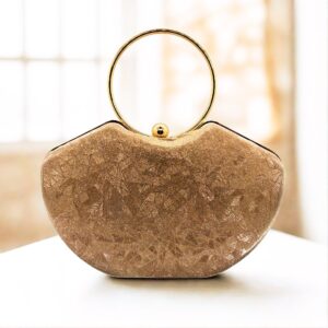 Muchi Women Clutch with Metal Accent | 10