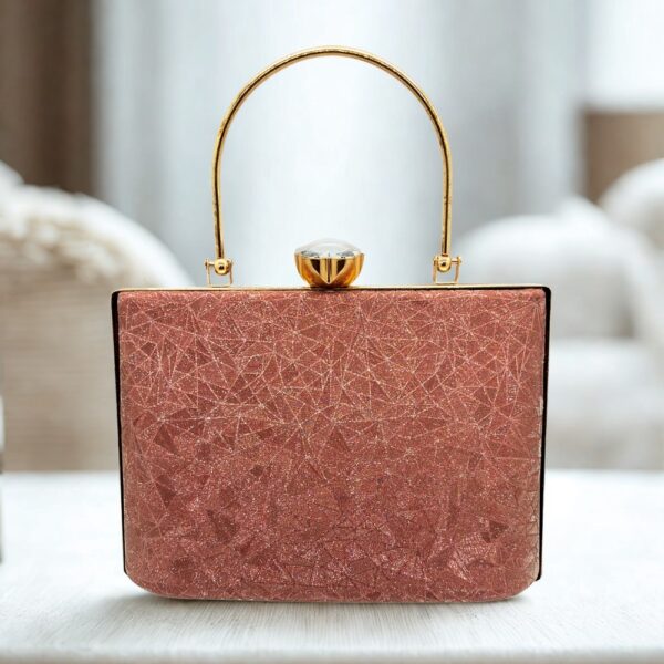 Zaib Bridal Partyware Clutch for Women - Wedding, Reception, and Engagement Accessory