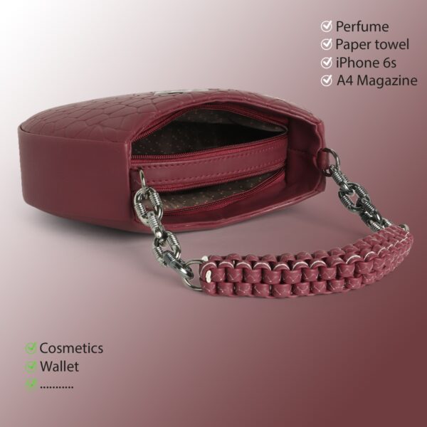 Fancy Maroon Women Sling Bag Beautiful Sling Bags for women and girls - Image 6